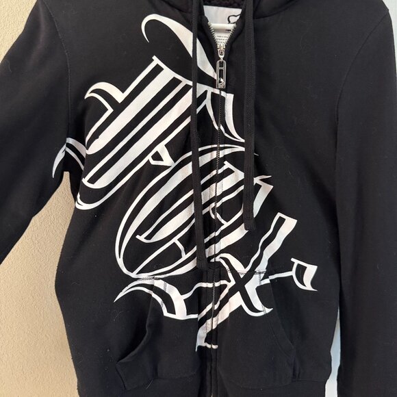 FOX Black Zip-up Jacket - Picture 2 of 5